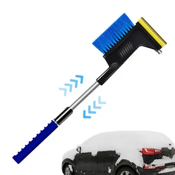 Автомобилна лопата за сняг, преносима автомобили лопата-стъргалка, за да се снегоуборочных машини, инструмент за почистване на джипове, камиони, каравани, ванове