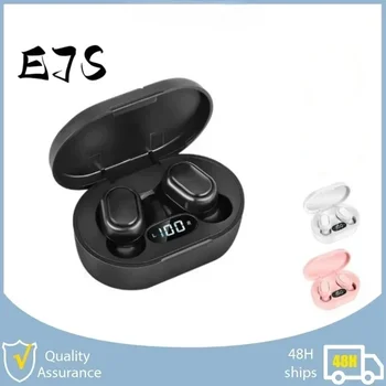 Слушалки E7S TWS Bluetooth Слушалки с микрофон 9D стерео слушалки Hifi за всички смартфони