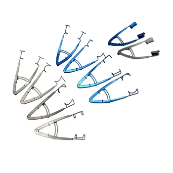 Отварачка за V-образни Огледала за очите, регулируеми Офталмологични хирургични инструменти, изработени от Титан / неръждаема стомана, инструменти за двойна век