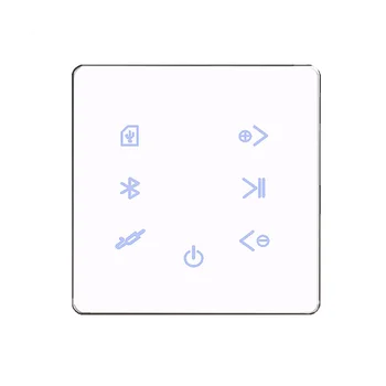 Усилвател Bluetooth в стената, USB-SD карта, музикална викторина, на фона на аудио система 