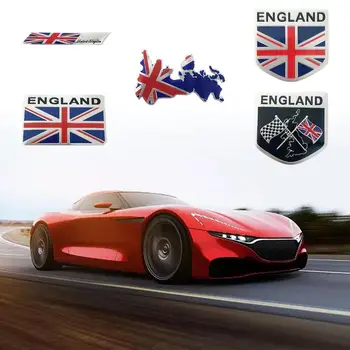 Емблемата на колата, Англия, Етикети с флага на Обединеното Кралство, Универсален Регулируем Национален флаг, подпори за партита Памет на кралицата, Винилови етикети