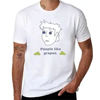 Гавин Картофи - Тениска People Like Grapes, мъжки дрехи, летни блузи, тениски с аниме, мъжки ризи, лятна черна тениска, мъжки ризи