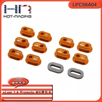 Комплект за регулиране на напрежение на веригата от алуминиева сплав за мотоциклет HR Losi 1: 4 Promoto-MX Заводское брой