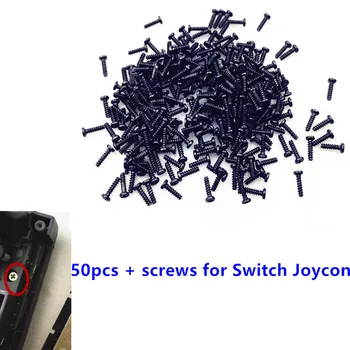 50шт Крестообразных винтове за Nintend Switch NS NX Joy-con Nitendo Switch Joycon Ремонтни винтове Дубликат част