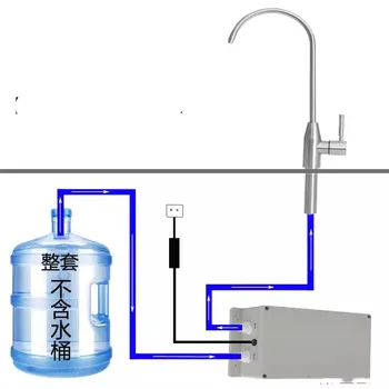 Електрическа помпа 12V помпа за вода 1,5 л / мин с Кухненски смесител Автоматична Водна помпа, Кухненски