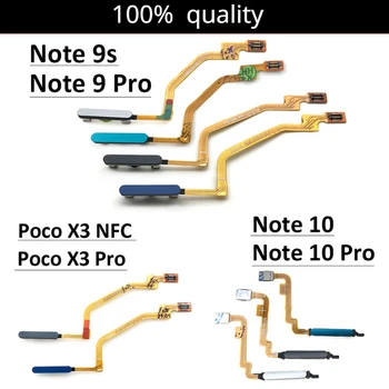 Отпечатък от Пръст, За Xiaomi Redmi Note 9 10 Pro 9s Poco X3 Pro M3 Бутон 