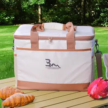 Преносима чанта за пикник Термоизолированный Обяд-бокс Чанта-хладилник Водоустойчива раница, Чанта за Bento Чанти за съхранение на училищната храна