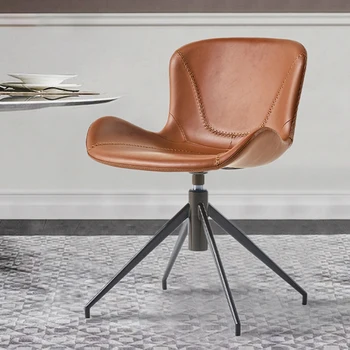Модерен Релаксиращ дизайн, Трапезни столове, Скандинавски Ергономичен бюро, Метални трапезни столове, Промишлена мебели за дома Silla Comedor YX50DC