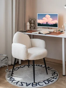 Козметичен стол в кремовом стил, Скрин, Бюро за спалня и домашен кабинет, стол
