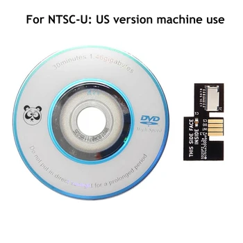 Подмяна на Адаптер SD2SP2 TF Card Reader + Швейцарски Диск за Зареждане Mini DVD за Игрови Аксесоари Gamecube NTSC-U