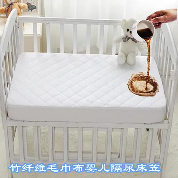 Хлопчатобумажный упорит Водоустойчив матрак цилиндър за детето, покривка за легло дете, матрак цилиндър за яслите, Водоустойчив чаршаф