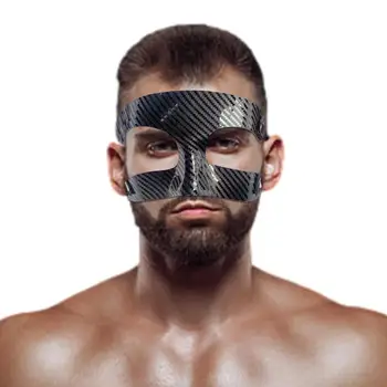 Защита за носа, за спорт Регулируема Защитна маска за софтбол Защитна маска за лицето, Защитни маска за лице за по футбол баскетбол