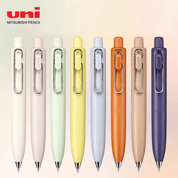 Химикалка химикалка Uni 0,5 мм Гел Писалка UMN-SP Офис Аксесоари, Ученически пособия, Малко Дебела Превръзка Нисък Център на тежестта Черен
