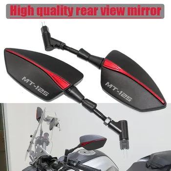 За YAMAHA MT-125 MT125 MT 125 Ново Висококачествено Универсално Мотоциклетное огледало за Обратно виждане Rearview Mirror