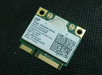 Нова Безжична Карта Intel Advanced-N 6205 6205AGN 62205HMW 2,4 Ghz/5 Ghz Half Mini PCI-e, Безжична Мрежова Карта Wifi