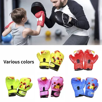 Детска ръкавица, светът бокс, спортна, светът бокс круша, изкуствена кожа, Спортни ръкавици, Спарринговые ръкавици за деца