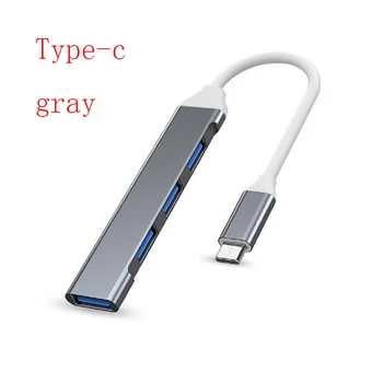 USB C HUB 3,0 Тип C 3,1 4 Порта Мультиразветвитель OTG Адаптер За Citroen C-Quatre C-Triomphe Picasso C1 C2 C3 C4 C4L C5 Elysee/DS