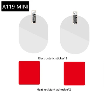 За мини-филм VIOFO A119 и статични стикери е Подходящ за мини-стикери VIOFO A119 с двойно лепило