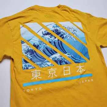 Популярната мъжка тениска Poison Wave ' S Yellow Tokyo Япония 60