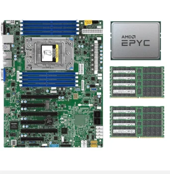 Процесор Amd epyc 7551p 32 núcleos + оперативна памет supermicro H11SSL-i placa-me 8x32gb 2133p