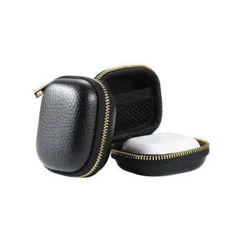Противоударная кожена чанта за съхранение на преносим переноска за кейса, кутии за професионални слушалки, аксесоари за слушалки