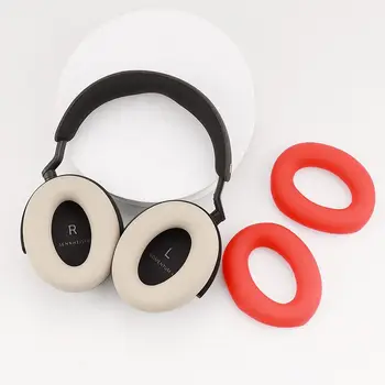 1 Чифт силиконови амбушюр, калъф за възглавница за слушалки Sennheiser MOMENTUM 4, амбушюры, защитен калъф за слушалки, подмяна на ръкавите