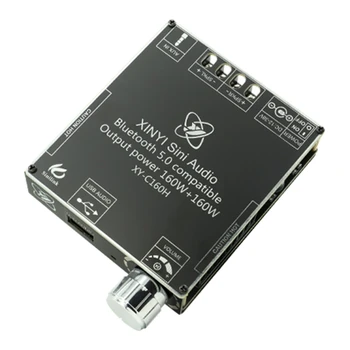 TDA7498E Bluetooth-съвместима Такса Усилвател 5.0, Цифров Модул Захранване 2x160 W, Двоен Усилвател Стереозвука C160H
