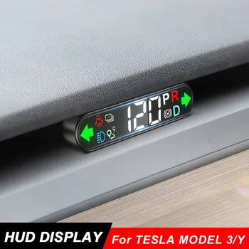 Главоболие, HUD дисплея За Tesla Model 3 Model Y Специален Централен дисплей за измерване на скоростта За кола TESLA Model3 ModelY Accessiores