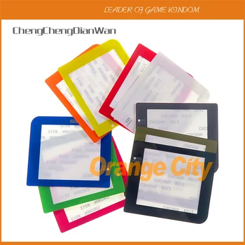 1БР GBP Цветна замяна пластмасова защитна екранната обектив с логото на Gameboy Pocket GBP