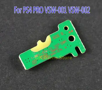 Смяна на платка на превключвател за включване-изключване на захранването VSW-001 VSW-002 Нова такса за нулиране на ключа на захранването за резервни части на контролера PS4 Pro