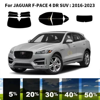 Комплект за UV-оцветяването на автомобилни прозорци от нанокерамики за suv на JAGUAR F-PACE 4 DR 2016-2023