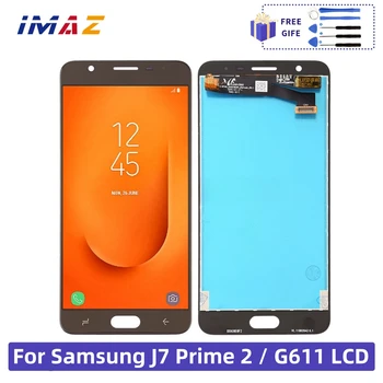 Високо качество за Samsung Galaxy J7 Prime 2 2018 G611 LCD дисплей за Samsung G611 G611F/M дисплей LCD дисплей + Тъч Екран Дигитайзер в събирането на