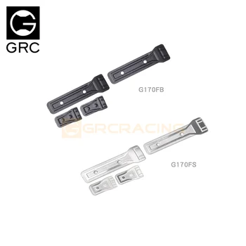 Декоративни листове с имитация на стеклопластиковой неръждаема стомана за Traxxas TRX-4 New Bronco, Детайли за модернизация на купето Панти на задната врата на #G170FB/S
