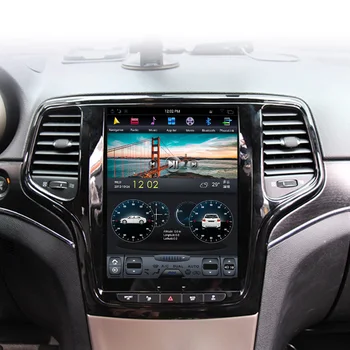 Автомобилно радио Android 9 GPS Навигация за JEEP Grand Cherokee 2014-2018 Мултимедиен плеър 2Din Автомагнитола Стереоприемник Главното устройство