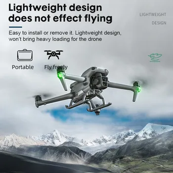 За шасито на дрона DJI Air 3 Сгъваеми Прибиращи Опорните крачета Удължавам Защитно Разширено шаси Аксесоари за дрона