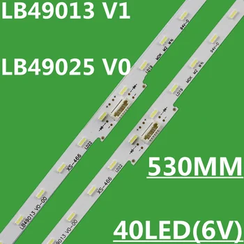 Новата светодиодна лента 40 светодиоди за LB49013 LB49025 V0 4-690-561 KD-49X705F KD-49X7500F KD-49X8000E KD-49XF7003 KD-49XE7002 KD-49XE7093