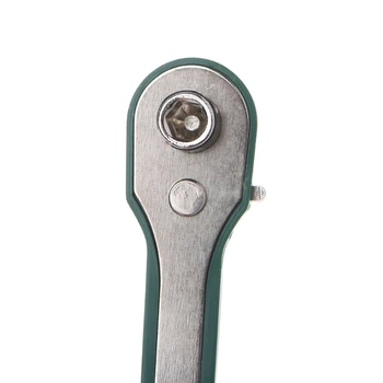 Мини-бързо гаечен ключ с механизма тресчотка 1/4 отвертка Быстрозажимной гаечен ключ Средства за ремонт на Директна доставка