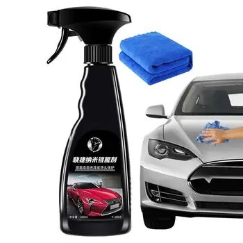 Nano Car Paint Protector 550 МЛ Средство За бързо Нанасяне на Покритие За Премахване на Драскотини от автоаксесоари За Екстериора От Мръсотия, грес, Устойчива на Замърсявания И Прах