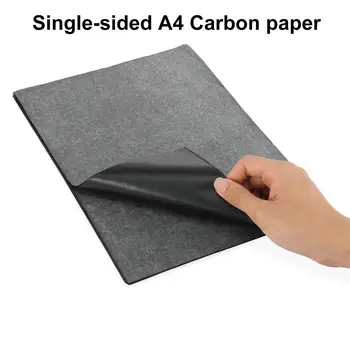 100 Листа копирната хартия, прозрачни стираемый шаблони за копирната машина, в Една копирна хартия за графитового пренасяне формат А4