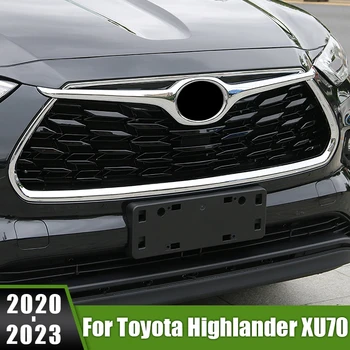 За Toyota Highlander XU70 Kluger Hybrid 2020 2021 2022 2023 Авто Предна Броня Централна Решетка, Радиатор, Панел Рамка Довършителни Логото на Етикети