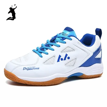 Нови маратонки за бадминтон унисекс, леки мъжки маратонки за тренировки по тенис на маса, удобни дамски обувки за тенис за волейбол L022