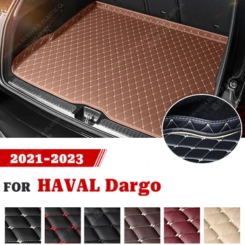 Висок клас Кожена Подложка За Багажника на Колата HAVAL dargo 2021 2022 2023 Потребителски Автомобилни Аксесоари За Декорация на Интериор на Автомобил