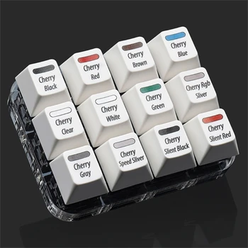 Удобна клавиатура Инструмент за тестване на Cherry MX Тестер с съемником капачки за ключове със собствените си ръце Плавен дизайн на фаска по ръбовете