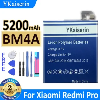 YKaiserin батерия BM4A капацитет 5200 mah за Xiaomi Redmi Pro Bateria