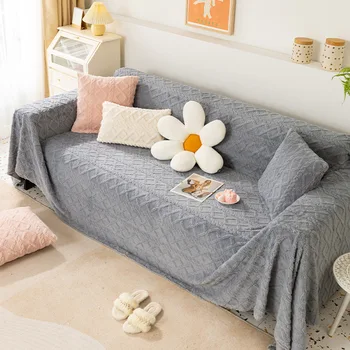Кърпа за своята практика на дивана утолщено плюшени диванными възглавници от плат Ins-style, а топлата възглавница за седалката нескользящая
