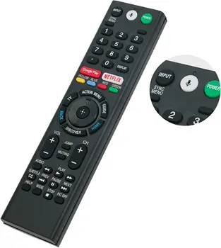 SONY RMF-TX300U Гласова дистанционно управление с микрофон за Sony 4K Smart LED TV Bravia HDTV XBR-43X800E XBR-49X800E XBR-55X800E