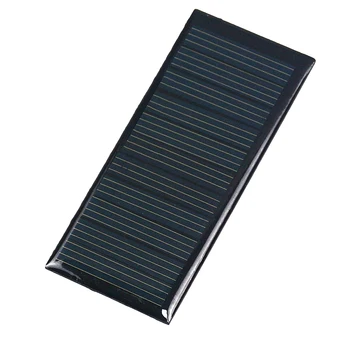 1 бр. Слънчеви панели 5,5 70 мА Мини Слънчевата система САМ за зарядни устройства за мобилни телефони Преносим слънчева батерия 80x35 мм