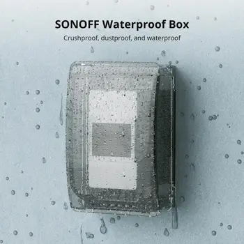 Разпределителните скоростна SONOFF Waterproof Box R2 Shell е Съвместима с SONOFF TH Elite / TH Origin / POW Elite / POW Origin / M5 / TX/ NSPanel