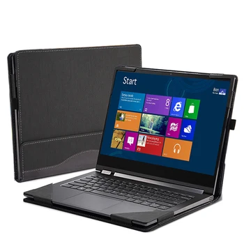 Креативен Дизайнерски Калъф За лаптоп Lenovo Yoga S730 13.3 S730-131IWL С Ръкав От Изкуствена Кожа, Индивидуален джоб За Стилус Yoga S730-13