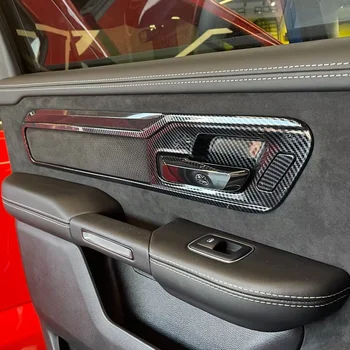 1 комплект автомобилни вътрешни врати дръжки, облицовка на рамката на панела на купата за Dodge RAM 1500 TRX T-REX 2023-Интериор